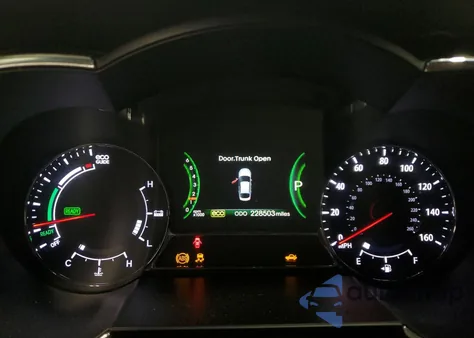 2013 Kia Optima Hybrid из США, поврежденный, VIN KNAGM4AD5D5056579